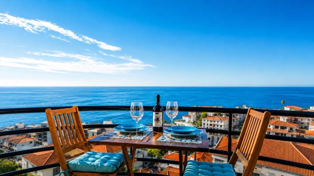 Varanda para o Oceano Sunset Stay