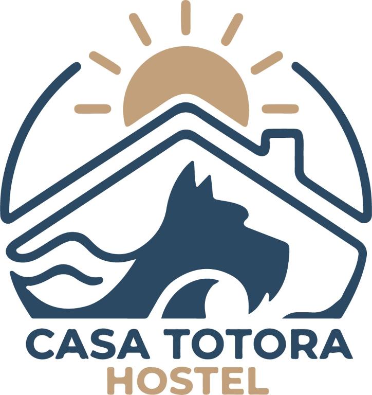 a logo for a casa rotonda hospital at Casa Totora in Huanchaco