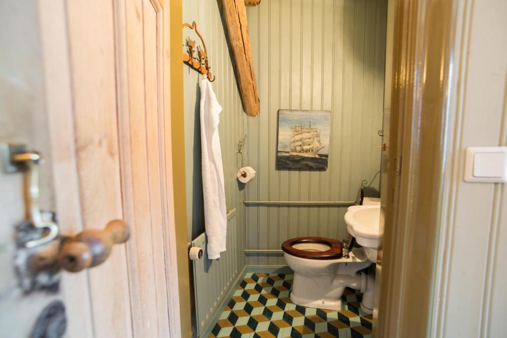 Koupelna v ubytování Reykjavík Treasure B&B