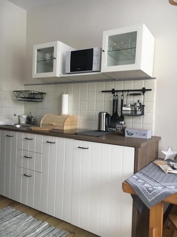 Kuchyňa alebo kuchynka v ubytovaní Nosalove Apartamenty