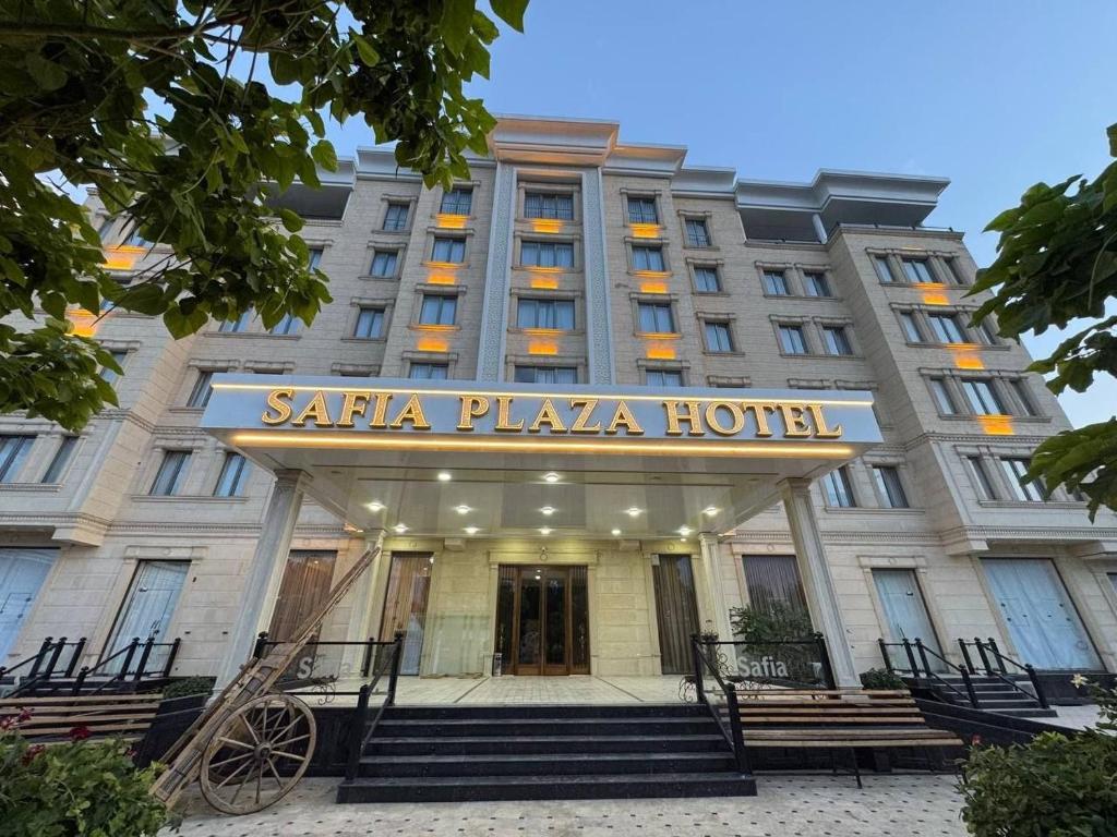 a rendering of the santa ana plaza hotel at Safia Plaza Hotel in Bukhara