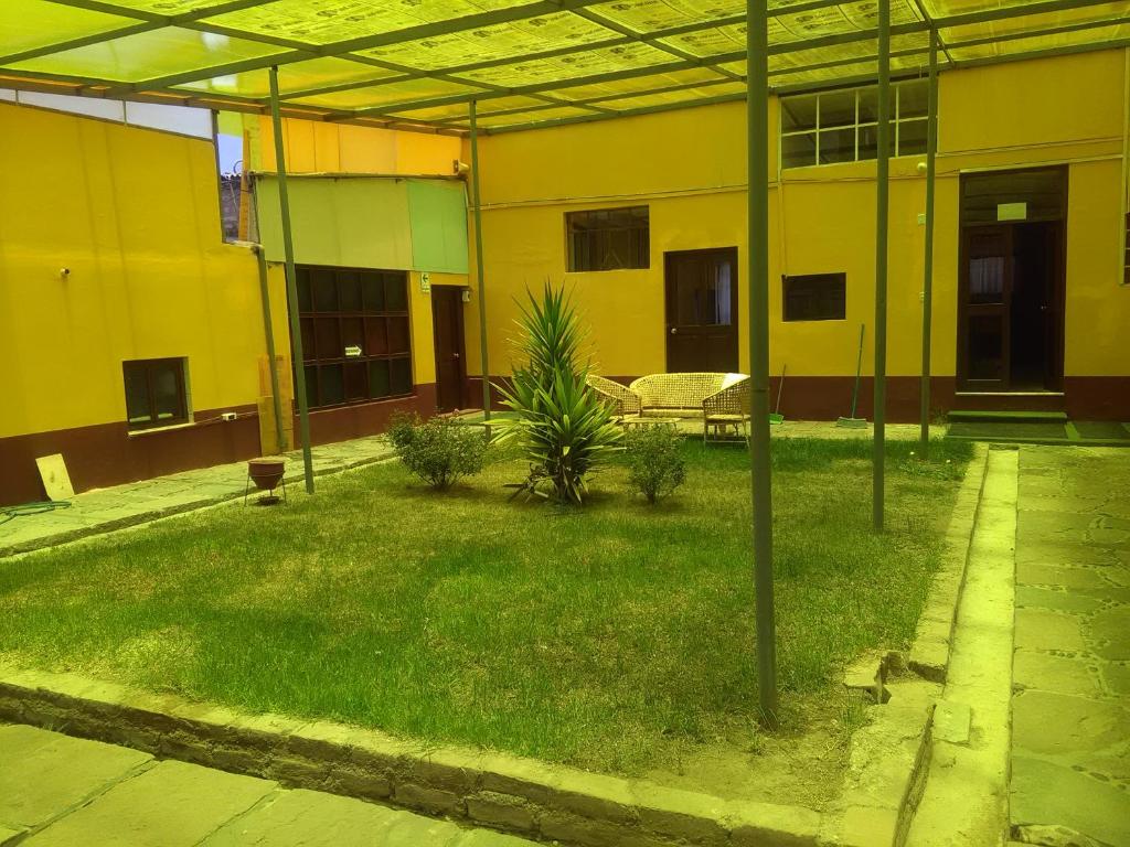Zahrada ubytování La Posada del Colca