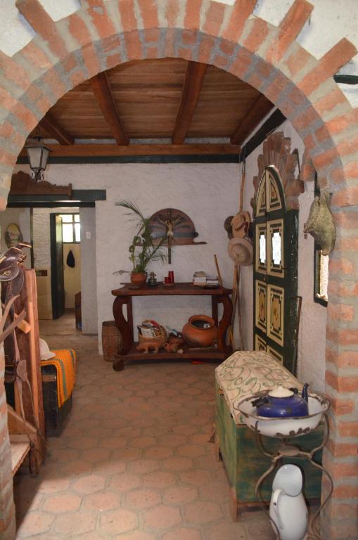 Posezení v ubytování Hacienda Gonzabal