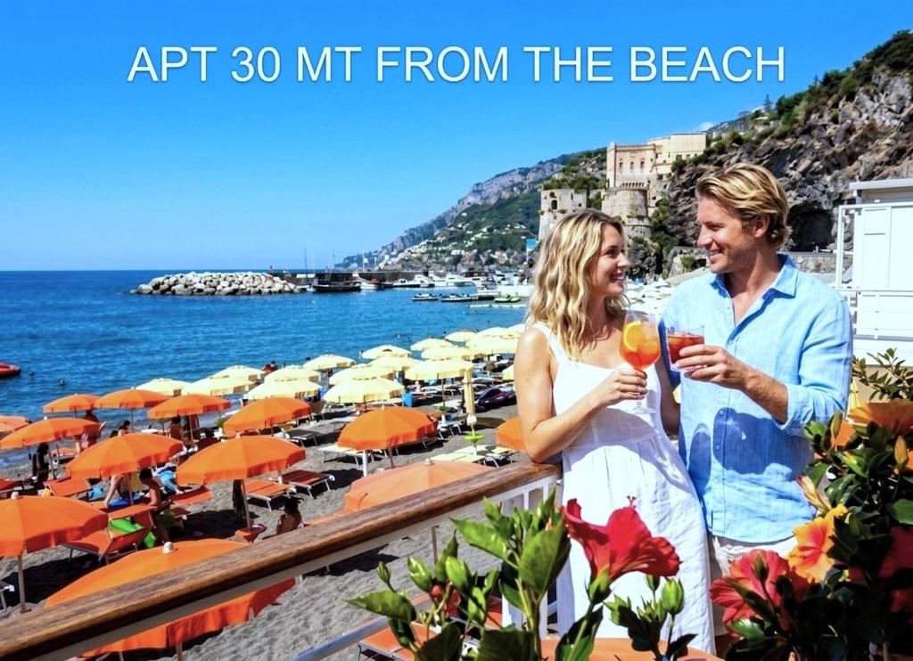 Vallese Holiday Home Maiori - 30 m from the beach - Appartamento Con 2 Camere Da Letto