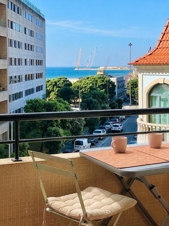 Casa Mar - Lindo apartamento com vista mar em Matosinhos no Porto