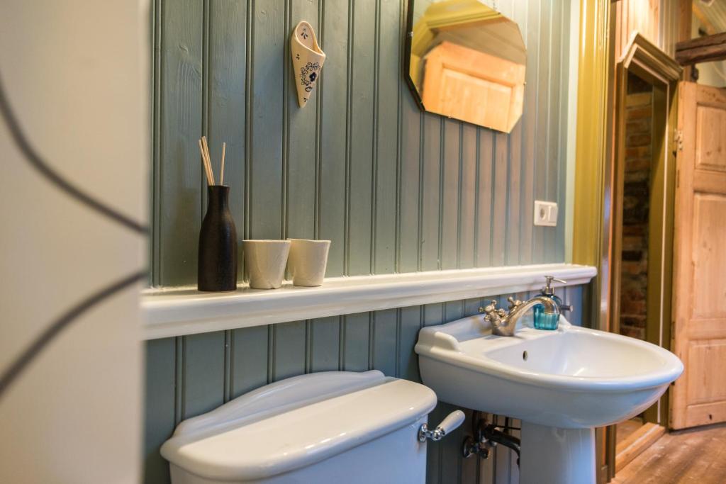 Koupelna v ubytování Reykjavík Treasure B&B