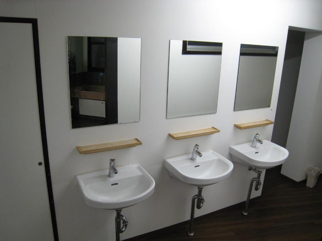 Koupelna v ubytování Hotel Eco Dogo