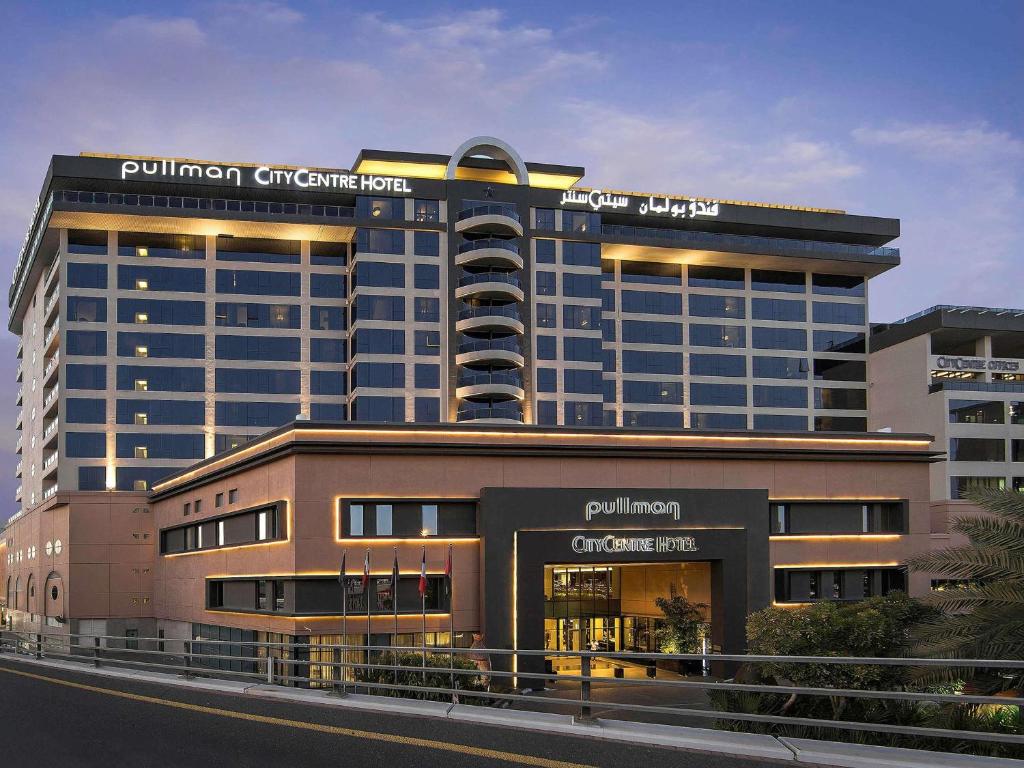 a rendering of a building with a building at Pullman Dubai Creek City Centre in Dubai