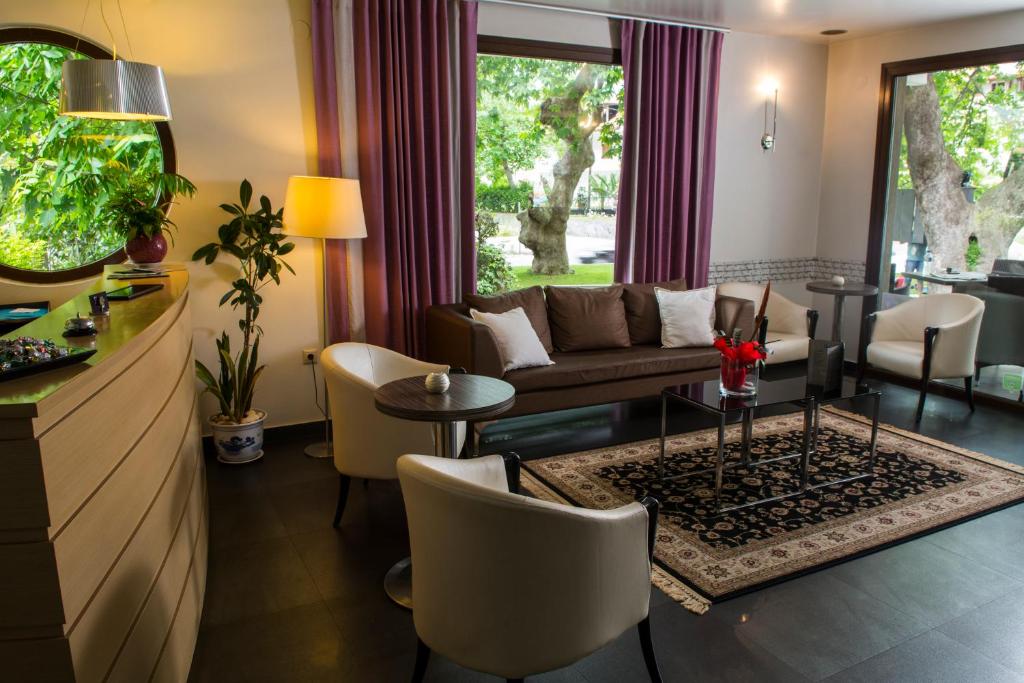 Posezení v ubytování Hotel Ifigenia