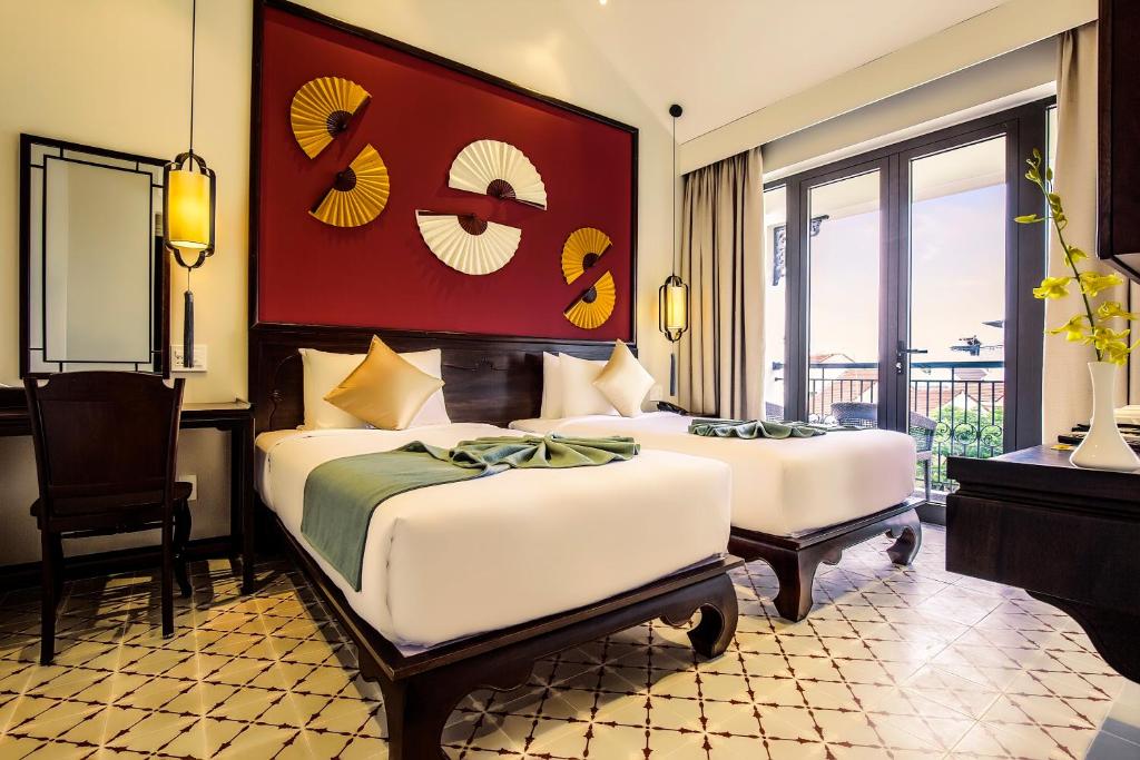 Laluna Hoi An Riverside Hotel & Spa - Camera Deluxe Doppia Con Letti Singoli Con Balcone