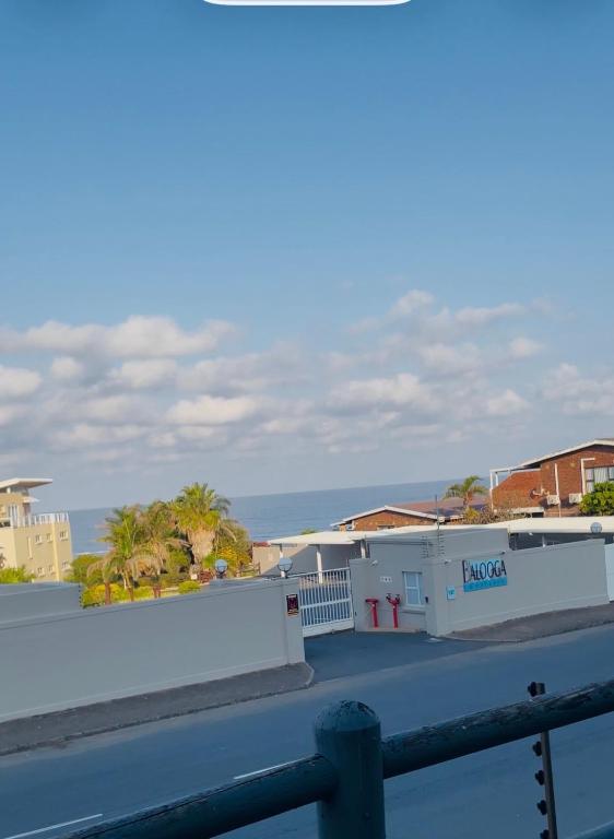 a view of the ocean from the balcony of a building at Stay Joy coastal in Margate