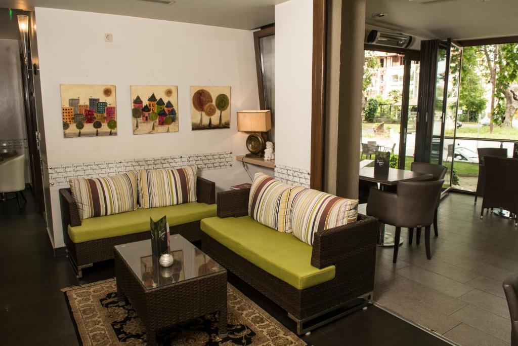 Posezení v ubytování Hotel Ifigenia