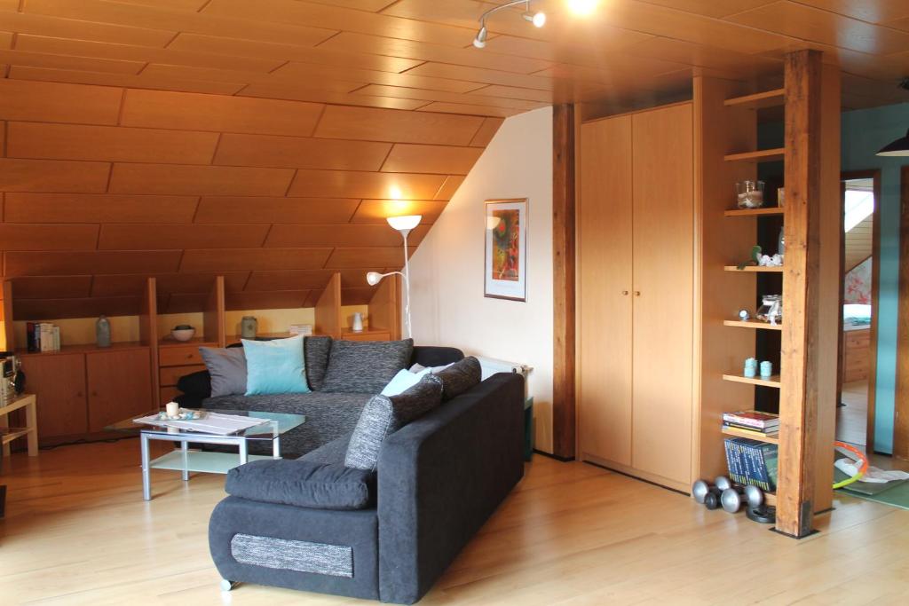 Posezení v ubytování Ferienwohnung Sonnengruss