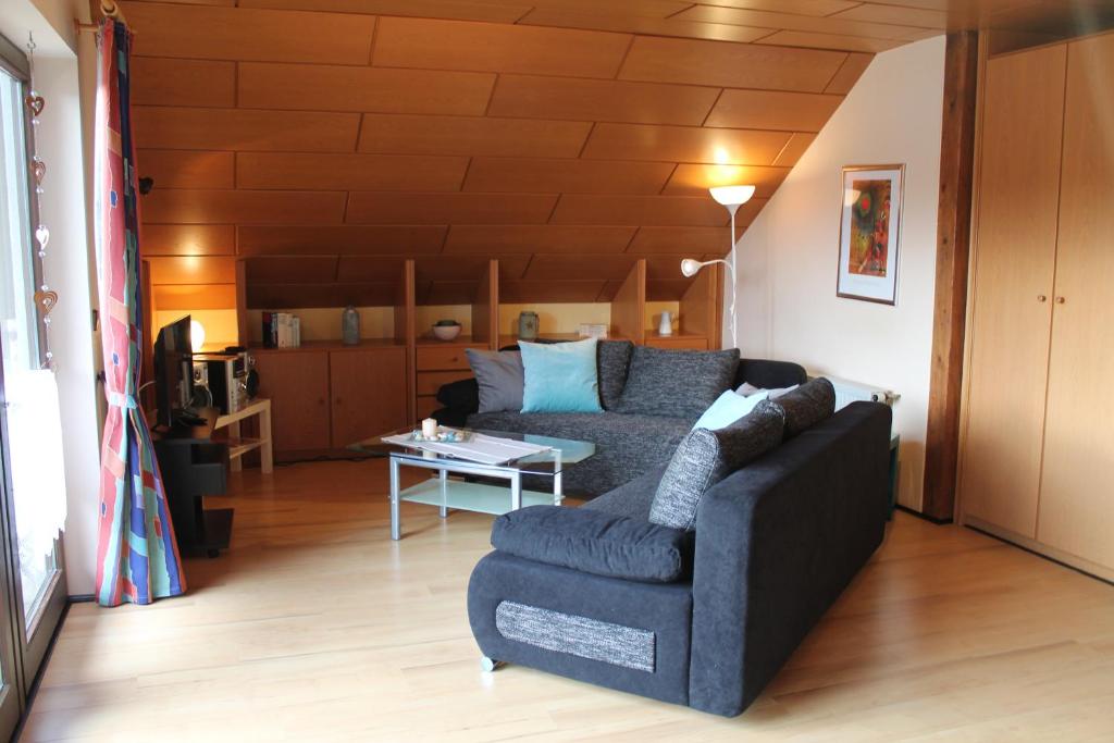 Posezení v ubytování Ferienwohnung Sonnengruss