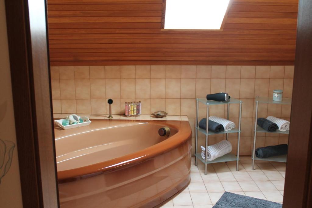 Koupelna v ubytování Ferienwohnung Sonnengruss