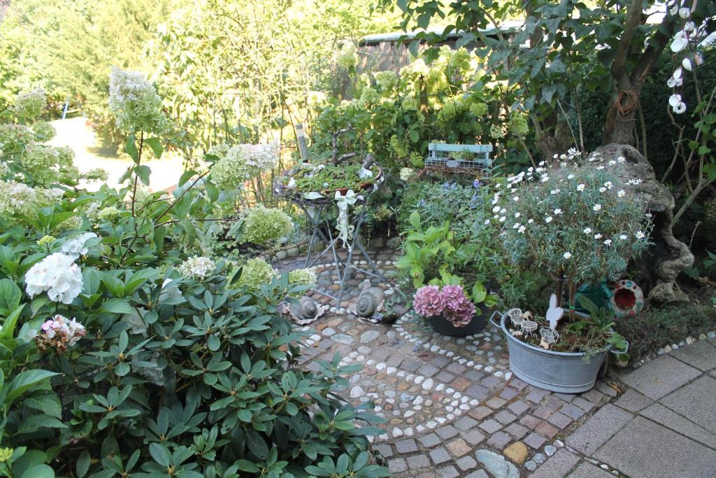 Zahrada ubytování Ferienwohnung Sonnengruss