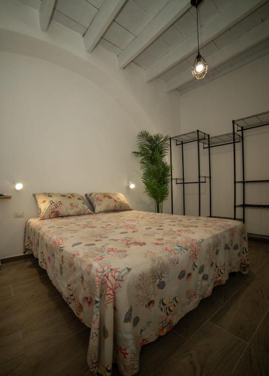 เตียงในห้องที่ DOMUSa