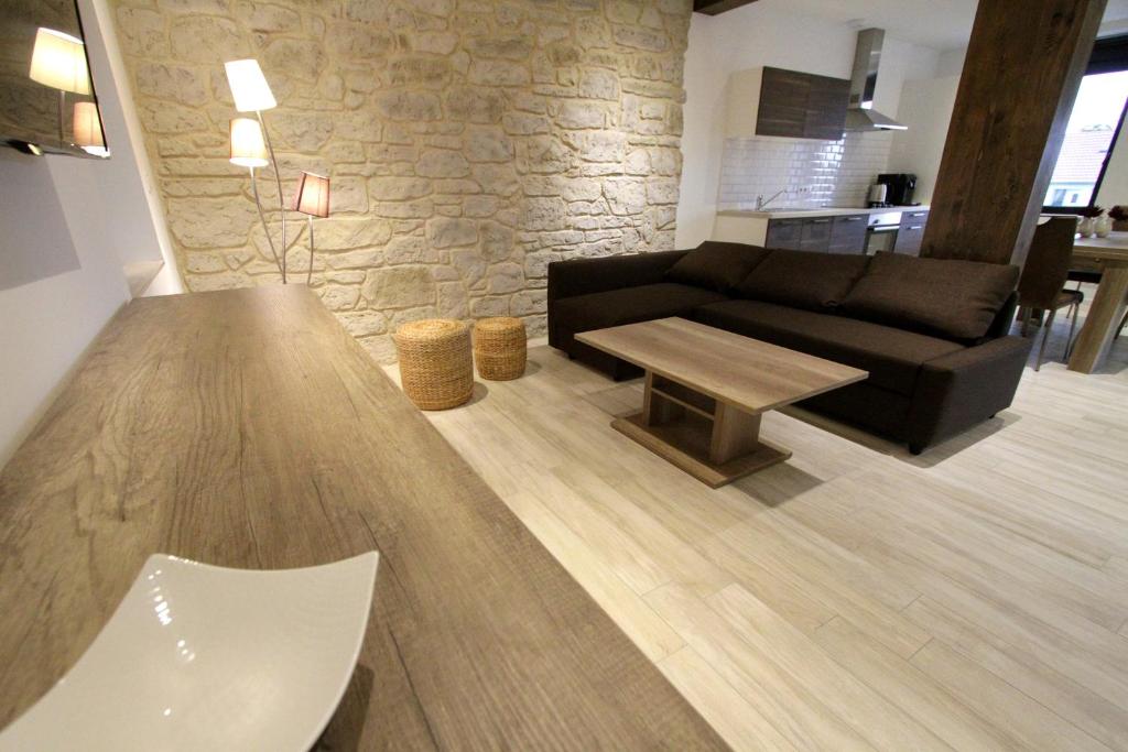 Posezení v ubytování Le Moulin d'Oscar & Spa - Mulhouse Nord