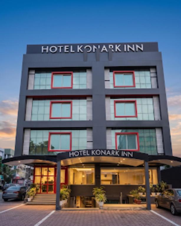 a hotel korea embassy inn is shown at Hotel Konark Inn in Indore