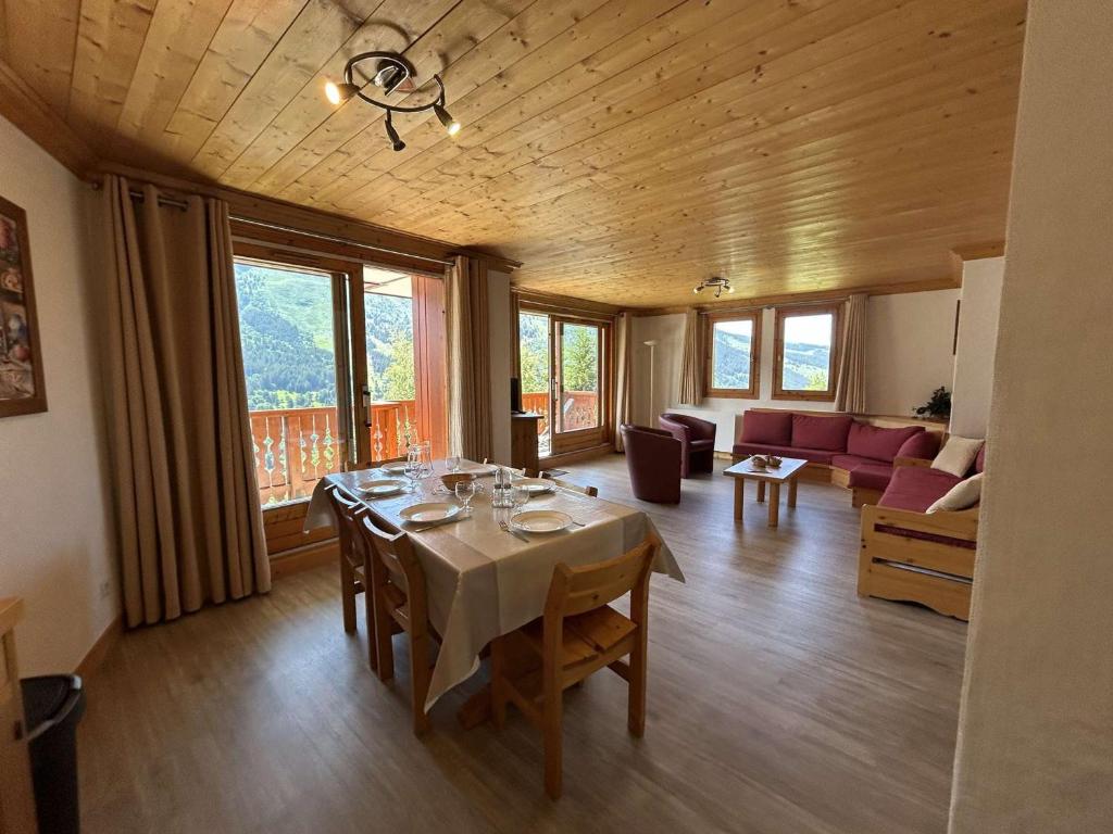 Appartement cosy à Méribel, 3 pièces, proche pistes, 6 personnes