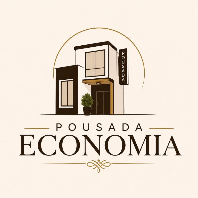 a logo for the town of pocomodia evona at Pousada Economia in Paracatu
