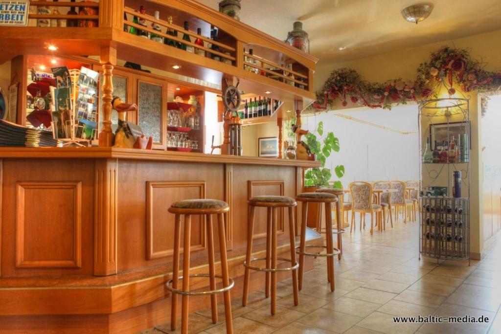 Lounge nebo bar v ubytování Hotel Nordwind