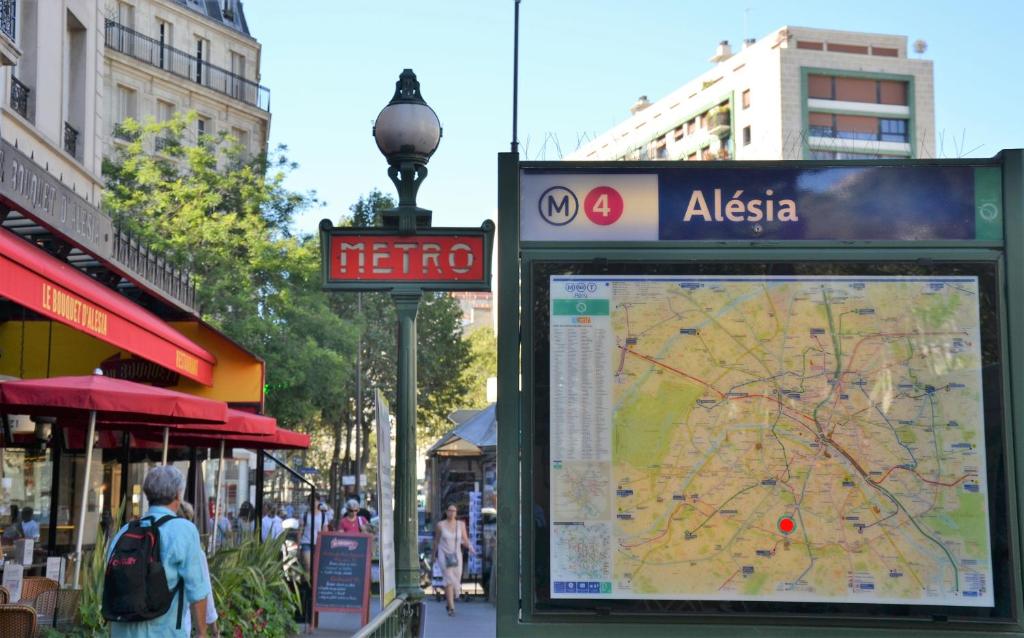 Hotel Le Clos d'Alésia - Resim 15