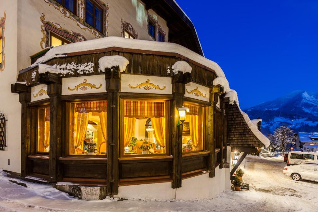 Hotel St. Georg v zimě