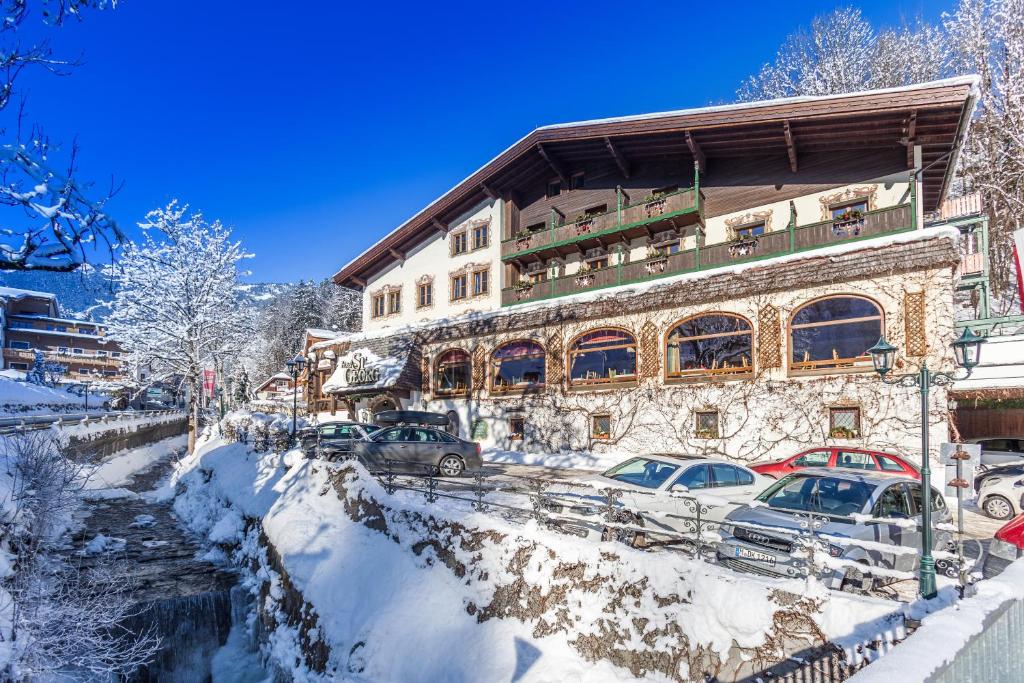 Hotel St. Georg v zimě