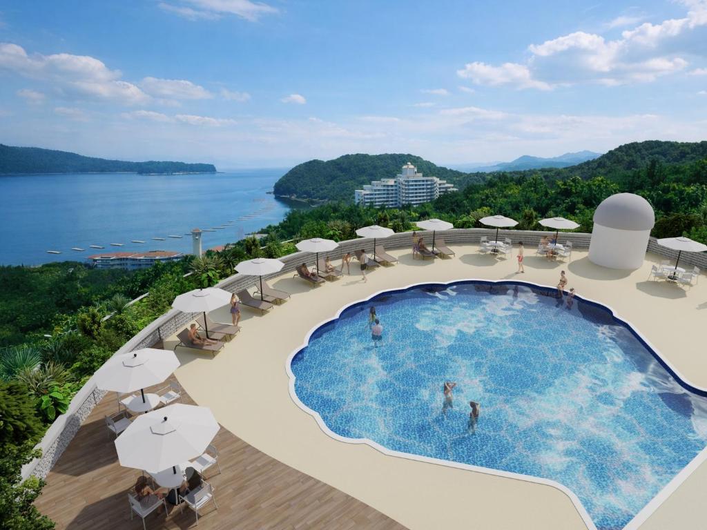 an image of a swimming pool at a resort at Toba Ocean Resort All-Inclusive Hotel in Toba