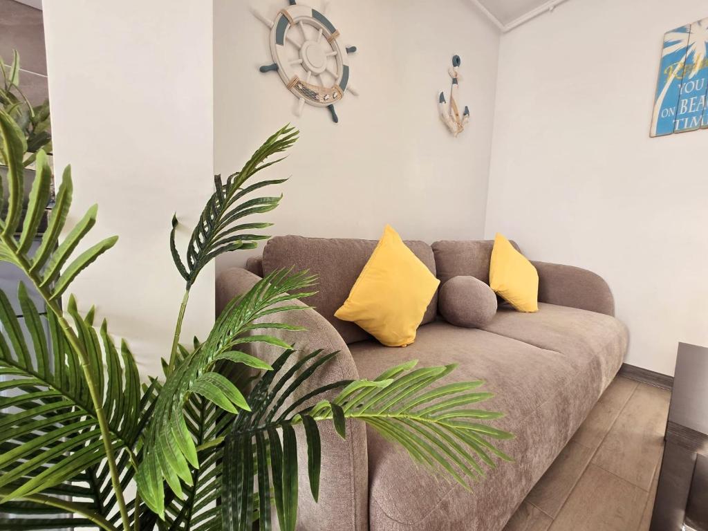 Superb Double Studio - Beach Resort Piscine Sauna Jacuzzy Gym