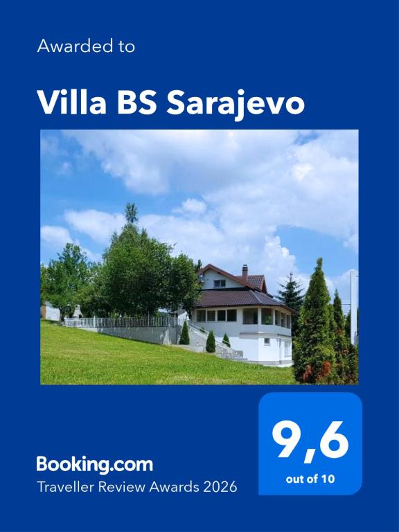 a picture of a house with the words villa b saraya at Villa BS Sarajevo in Sarajevo