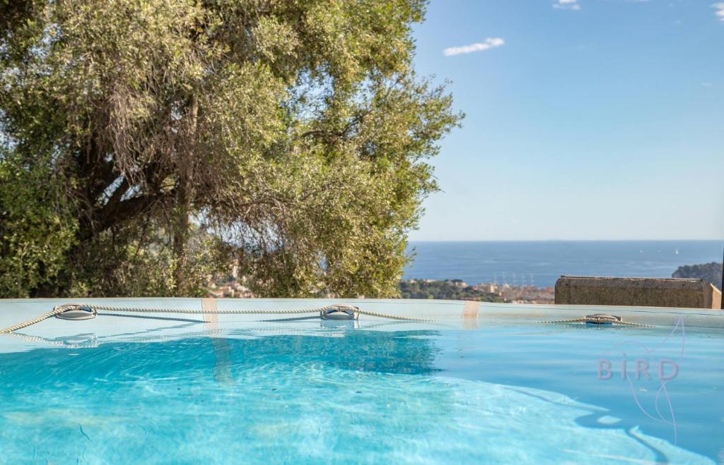 Villa Bonnard in Nice Sea and city View & Pool