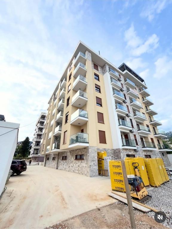 a large apartment building is being constructed at Apartment Miki in Bar
