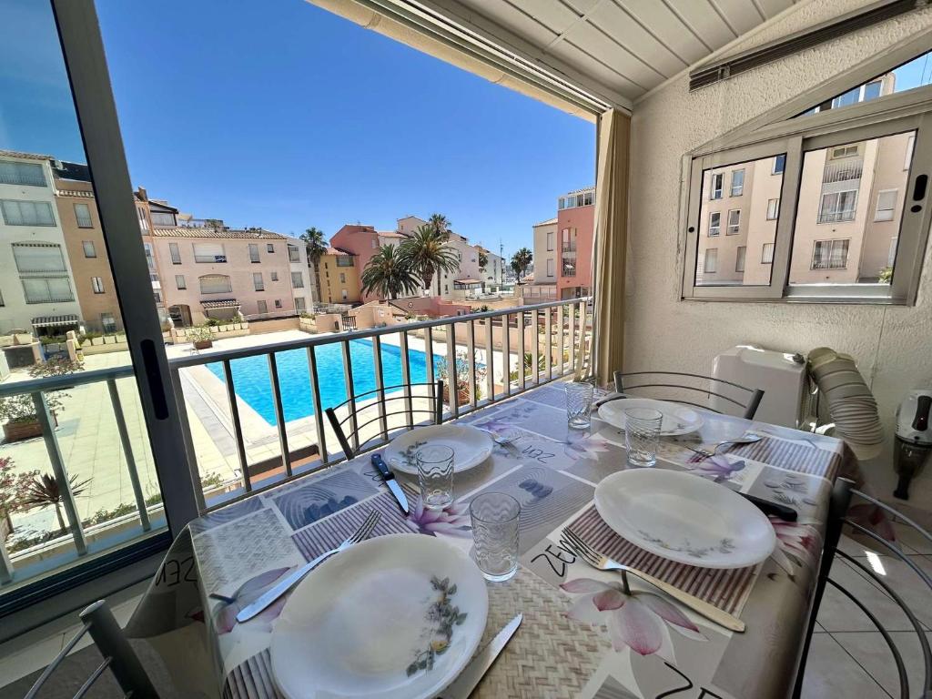 Appartement - studio mezzanine cabine - 4 couchages - CAP D'AGDE CT950-230
