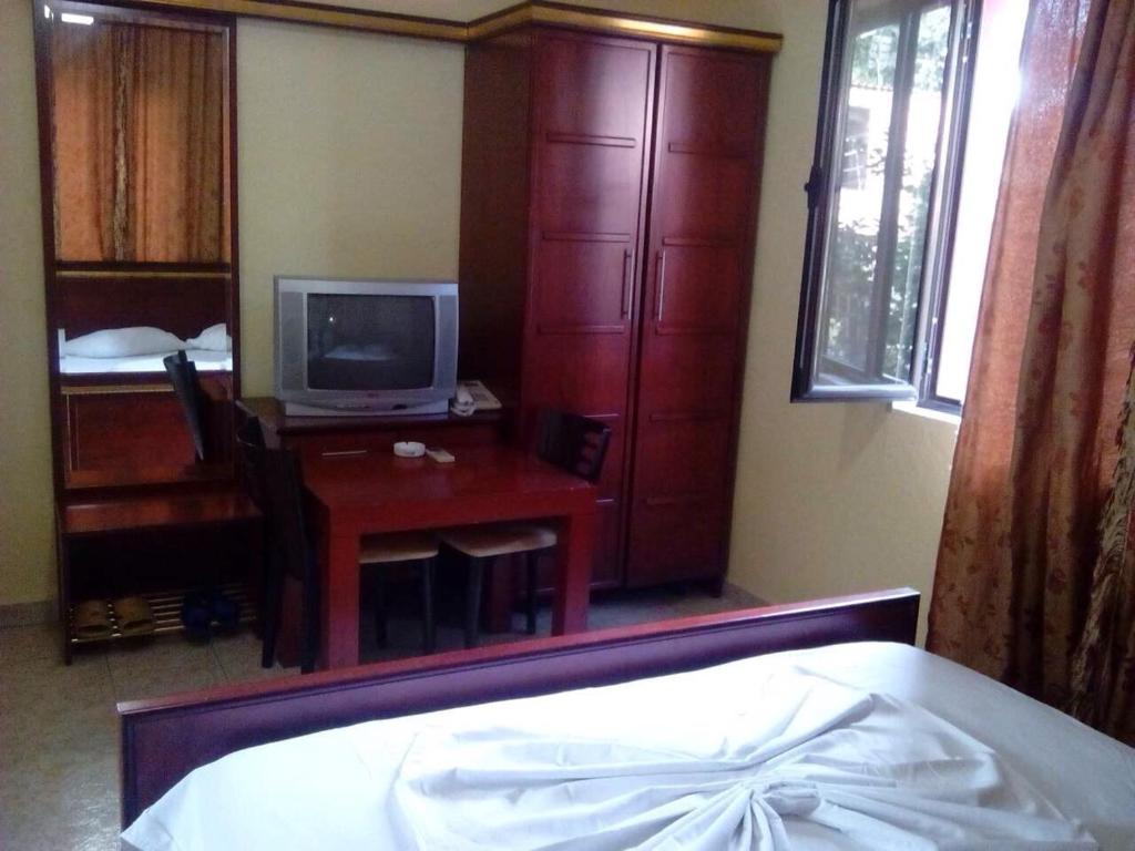 TV a/nebo společenská místnost v ubytování Hotel Deja