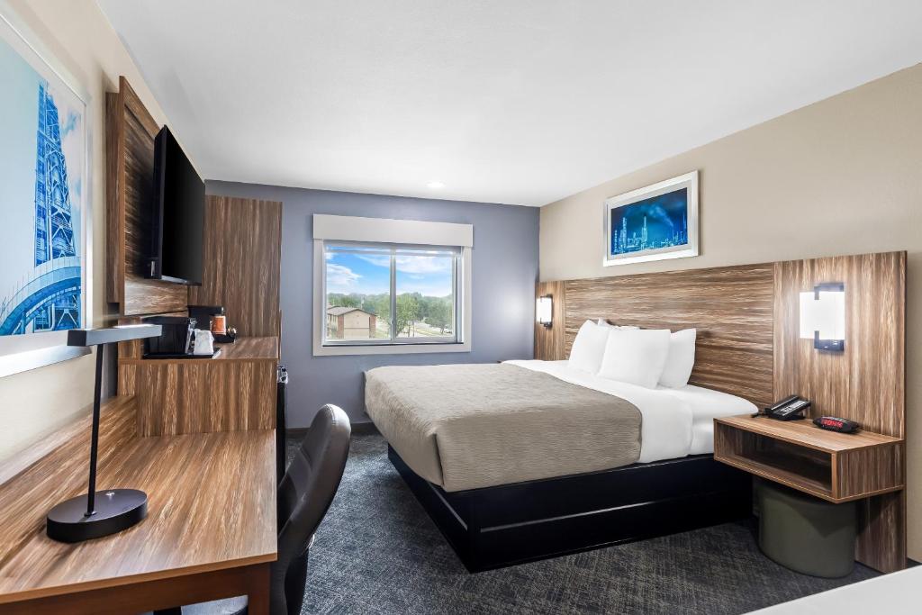 Quality Inn Ponca City - Chambre Lit King-Size Efficacité - Non-Fumeurs