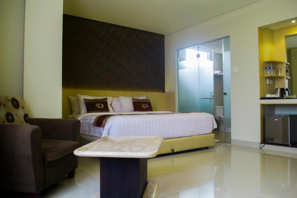 Posezení v ubytování Grand Parama Hotel