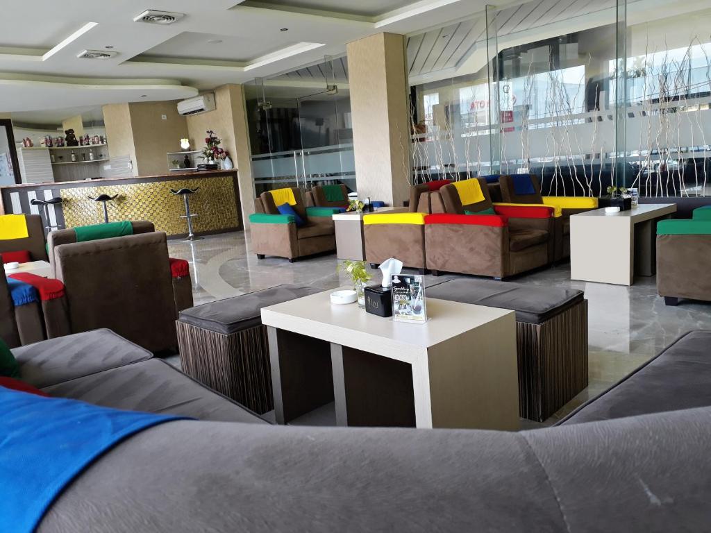 Posezení v ubytování Grand Parama Hotel