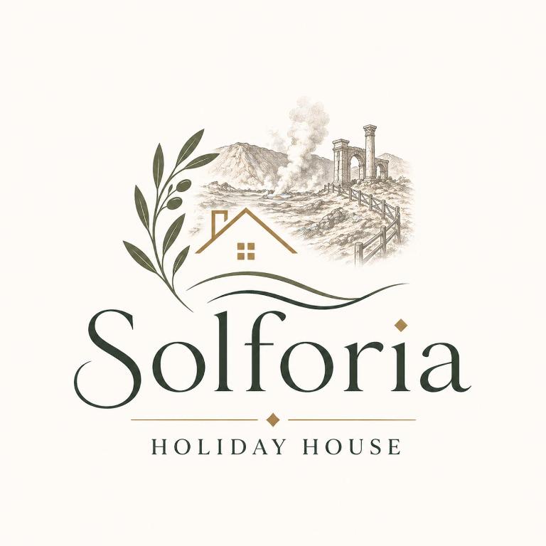 a logo for a holiday house at Solforia Holiday House in Pozzuoli