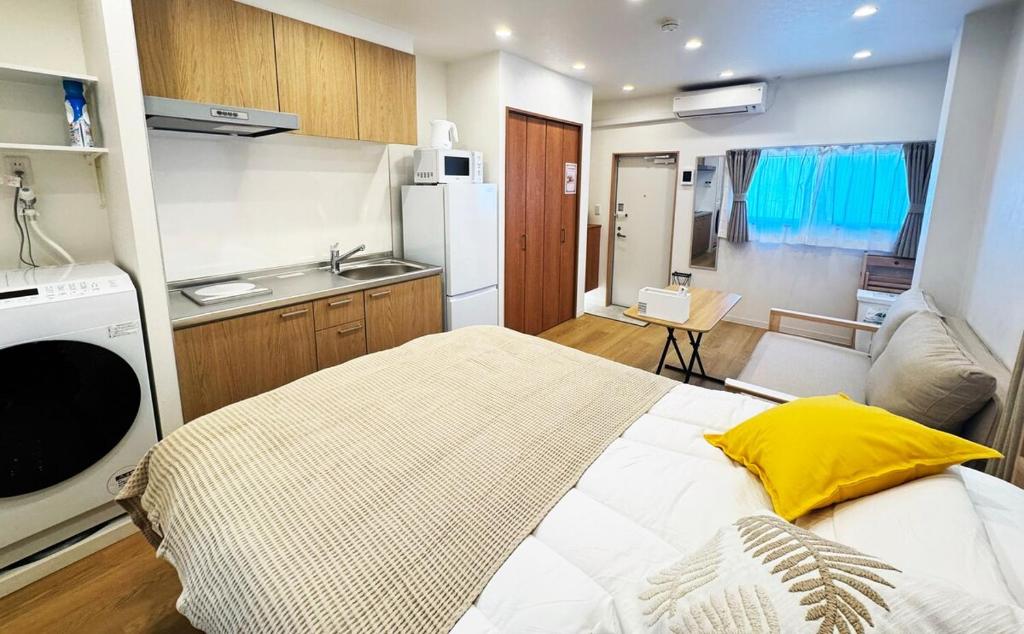 XLH101,1F, Newly Renovated in 2026, Easy Ground-Floor Access, Double Bed and Sofa Bed, Private Kitchen, Sleeps 4