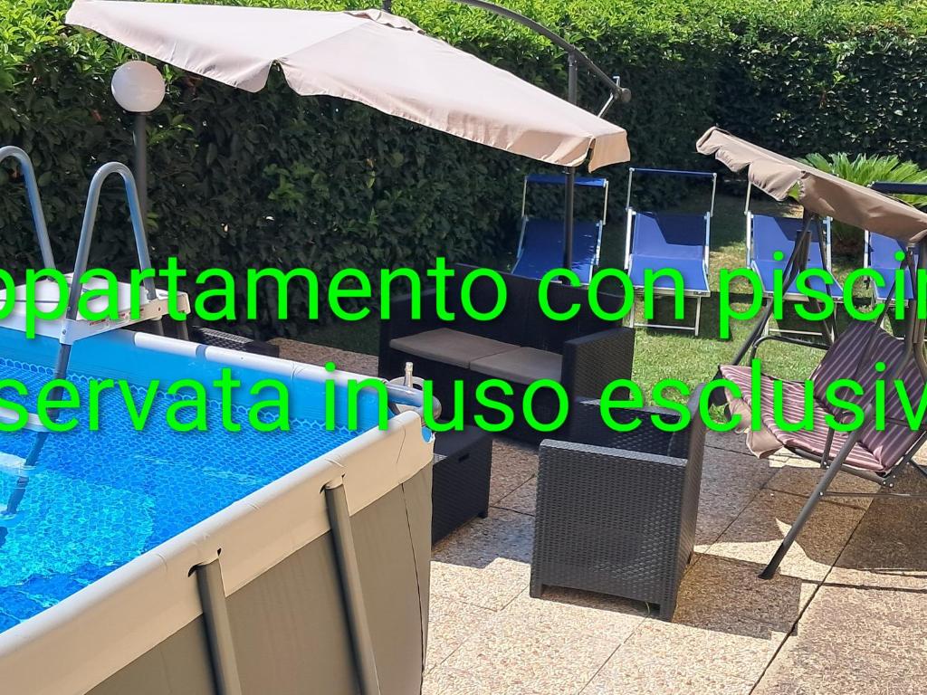 Appartamento Vesuvio con piscina privata in uso esclusivo
