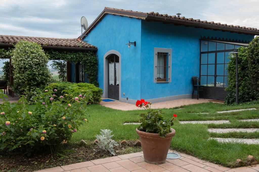 Zahrada ubytování Poggio Montali