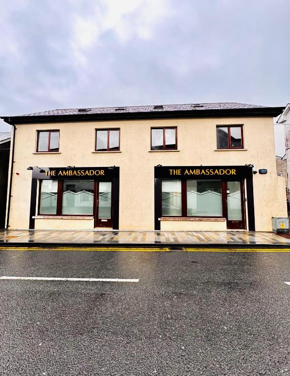 a building with the entrance to the amisenhofstration at Ambassador House in Carrick on Shannon