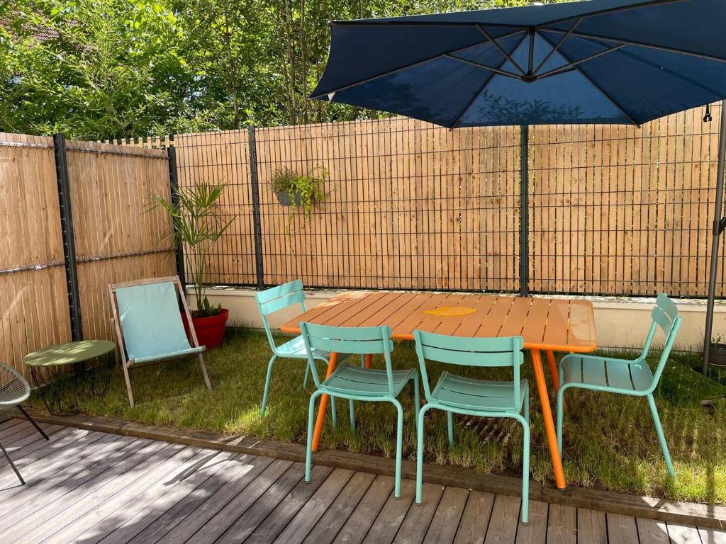 Élégant T3 avec terrasse et parking privé à Arcachon