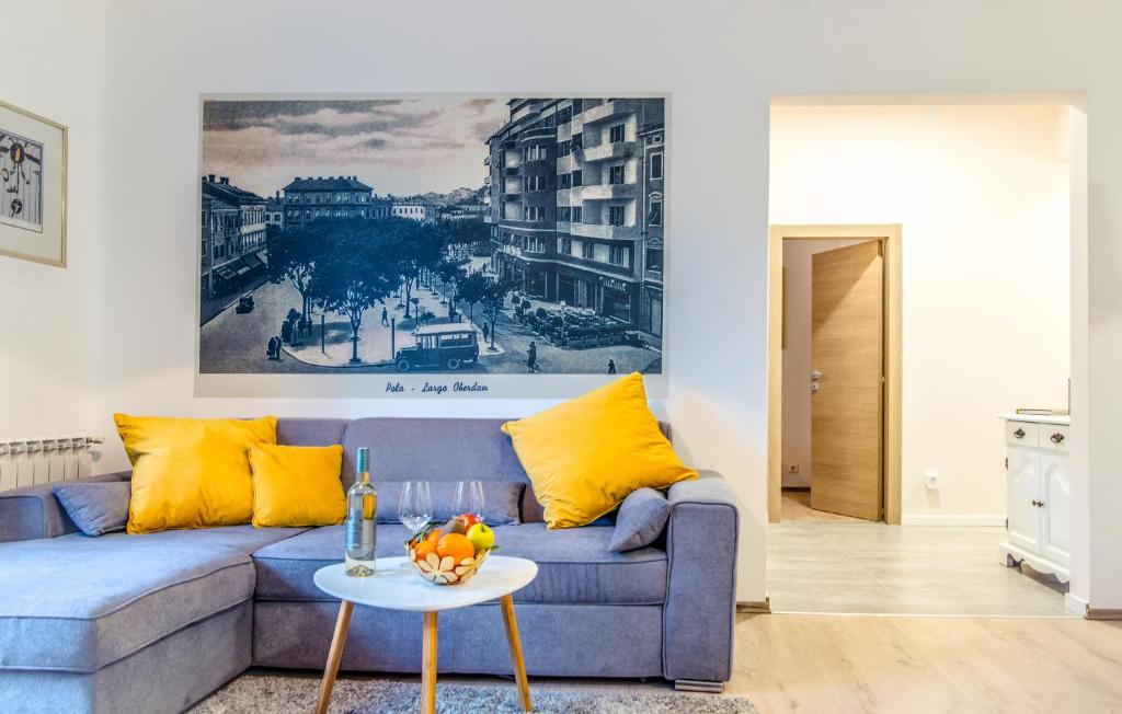 Posezení v ubytování Polai Center Apartments
