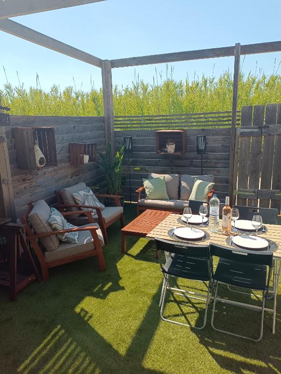 Duplex charme & terrasse clim - parking - plages