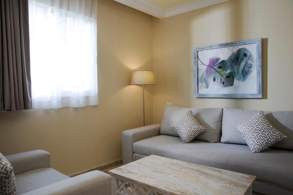 Posezení v ubytování VIK hotel Arena Blanca