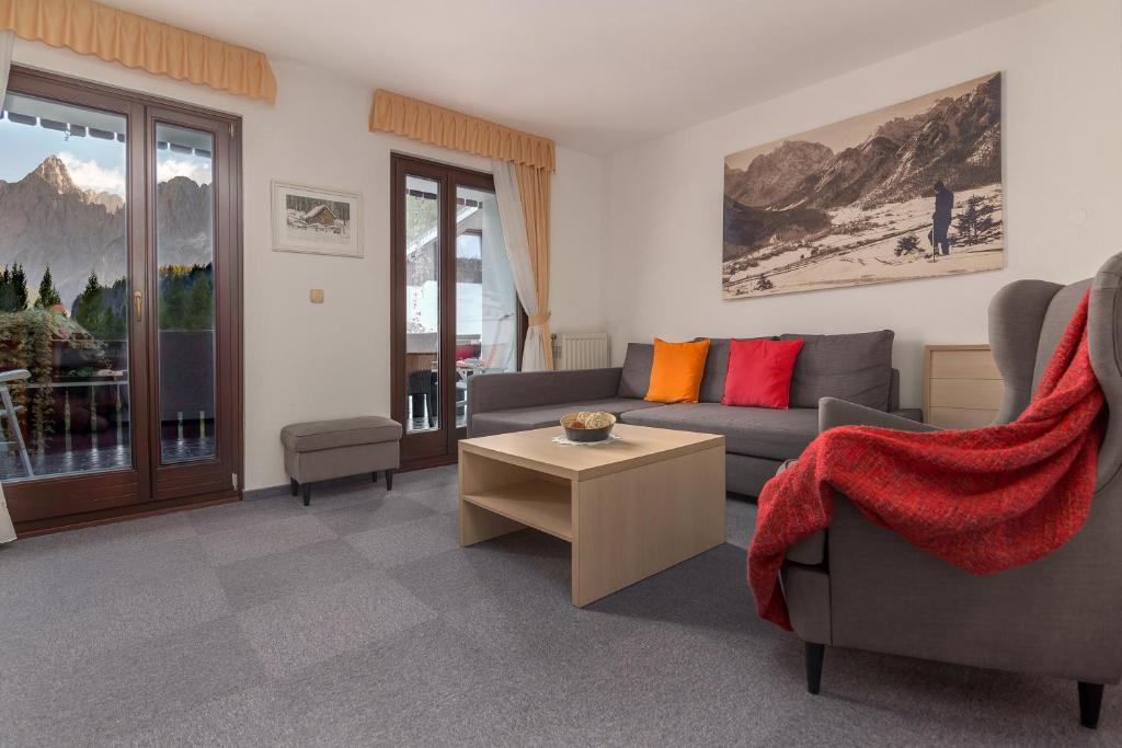 Posezení v ubytování Garni Hotel Miklič