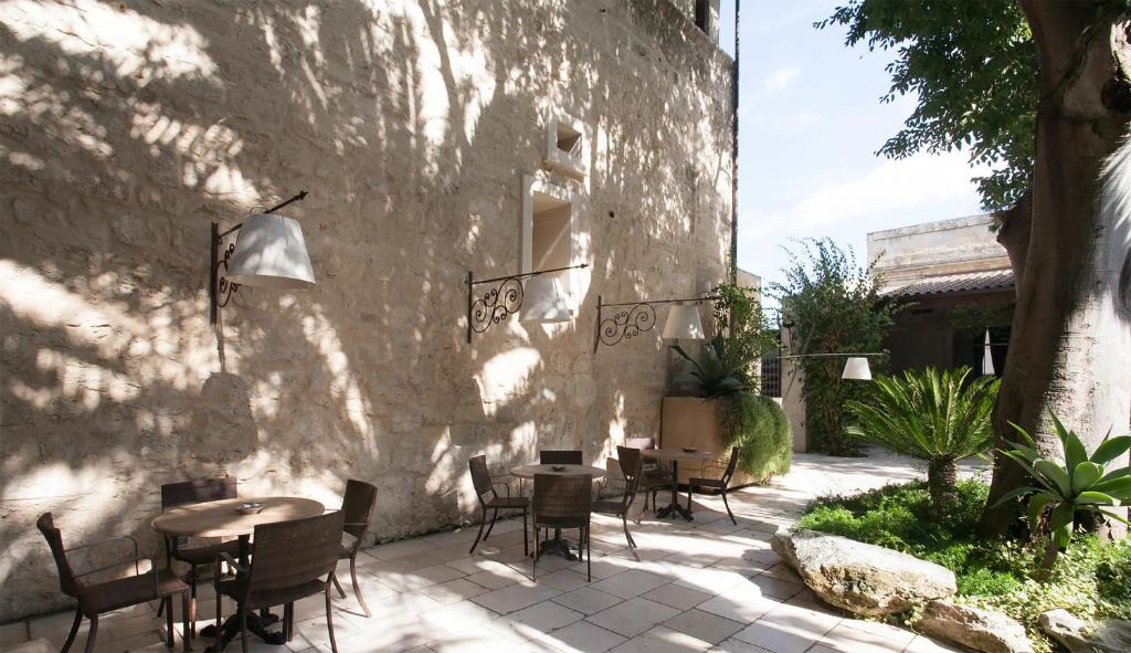 Patio alebo iná vonkajšia časť ubytovania Torre Del Parco